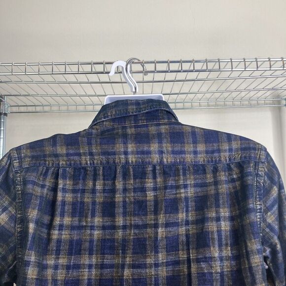 Rodd & Gunn Men’s Navy Green‎ Plaid Button Up Woven Shirt Sz S Elevated Basics - Picture 3 of 13